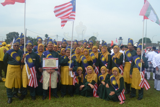 Perbarisan Sempena Sambutan Hari Kebangsaan Ke-62