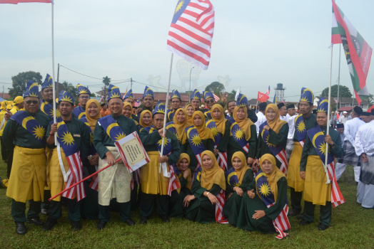 Perbarisan Sempena Sambutan Hari Kebangsaan Ke-62