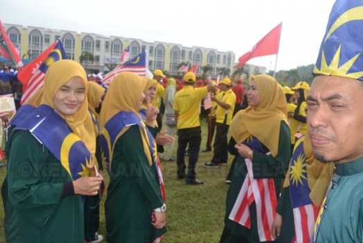 Perbarisan Sempena Sambutan Hari Kebangsaan Ke-62