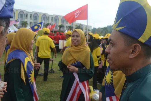 Perbarisan Sempena Sambutan Hari Kebangsaan Ke-62