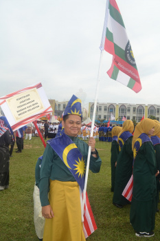 Perbarisan Sempena Sambutan Hari Kebangsaan Ke-62
