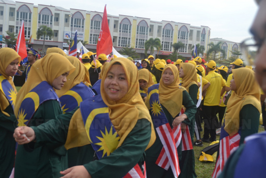 Perbarisan Sempena Sambutan Hari Kebangsaan Ke-62