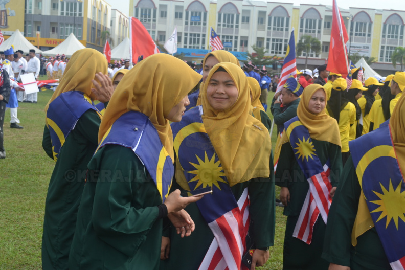 Perbarisan Sempena Sambutan Hari Kebangsaan Ke-62 telah diadakan pada 31 Ogos 2019 bertempat di Tanah Merah, Kelantan. DSC_0353.JPG