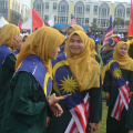 Perbarisan Sempena Sambutan Hari Kebangsaan Ke-62