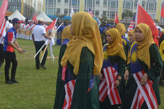 Perbarisan Sempena Sambutan Hari Kebangsaan Ke-62