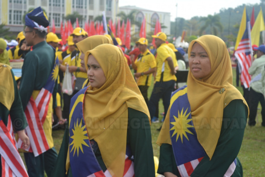Perbarisan Sempena Sambutan Hari Kebangsaan Ke-62