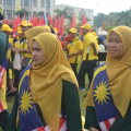 Perbarisan Sempena Sambutan Hari Kebangsaan Ke-62