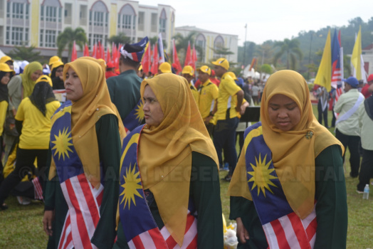 Perbarisan Sempena Sambutan Hari Kebangsaan Ke-62