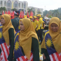 Perbarisan Sempena Sambutan Hari Kebangsaan Ke-62