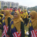 Perbarisan Sempena Sambutan Hari Kebangsaan Ke-62
