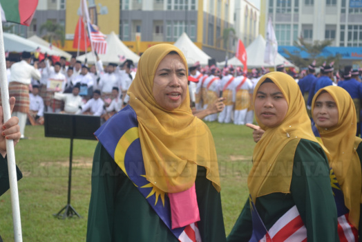 Perbarisan Sempena Sambutan Hari Kebangsaan Ke-62