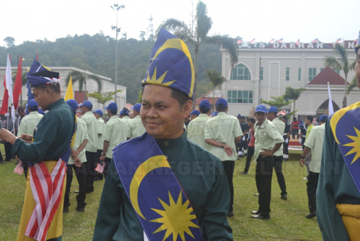 Perbarisan Sempena Sambutan Hari Kebangsaan Ke-62