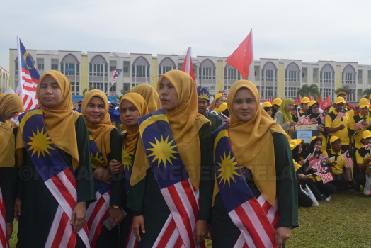 Perbarisan Sempena Sambutan Hari Kebangsaan Ke-62