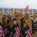 Perbarisan Sempena Sambutan Hari Kebangsaan Ke-62