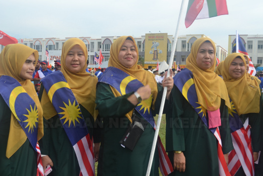 Perbarisan Sempena Sambutan Hari Kebangsaan Ke-62