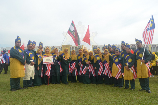 Perbarisan Sempena Sambutan Hari Kebangsaan Ke-62