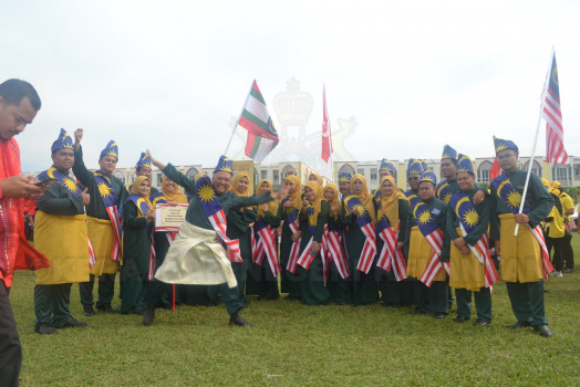 Perbarisan Sempena Sambutan Hari Kebangsaan Ke-62