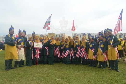 Perbarisan Sempena Sambutan Hari Kebangsaan Ke-62