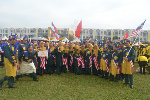 Perbarisan Sempena Sambutan Hari Kebangsaan Ke-62
