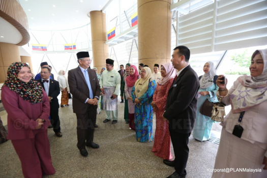 Lawatan YB Menteri Wilayah Persekutuan ke PLANMalaysia