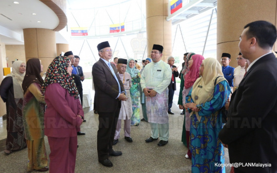 Lawatan YB Menteri Wilayah Persekutuan ke PLANMalaysia