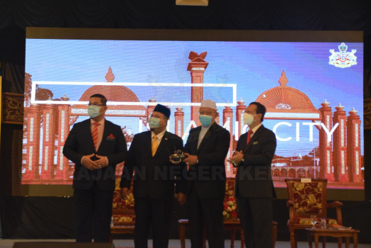 05 JANUARI 2021 - Amanat Tahun Baru 2021 oleh Menteri Besar Negeri Kelantan dan Perasmian Cadangan Pembangunan Bandar Berkonsepkan Islam (Islamic City)