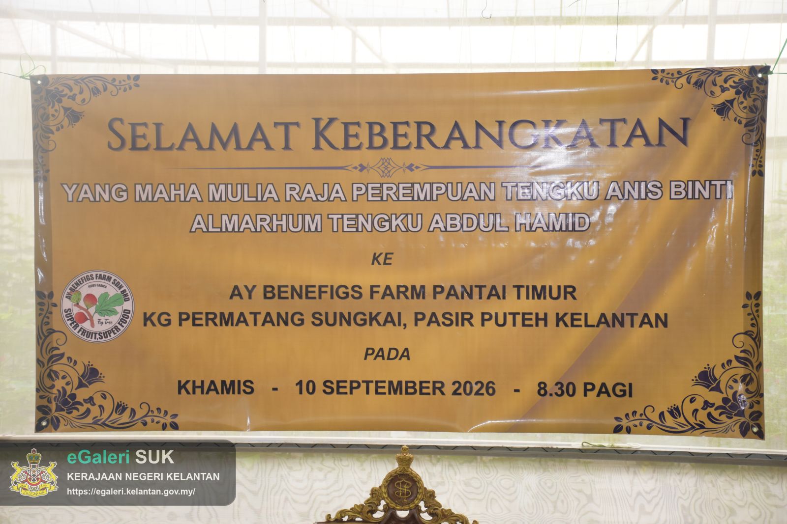 keberangkatan-yang-maha-mulia-raja-perempuan-tengku-anis-binti-almarhum-tengku-abdul-hamid-ke-ay-benefigs-farm-dan-kilang-keropok-cap-menara-jajahan-pasir-puteh-2.JPG