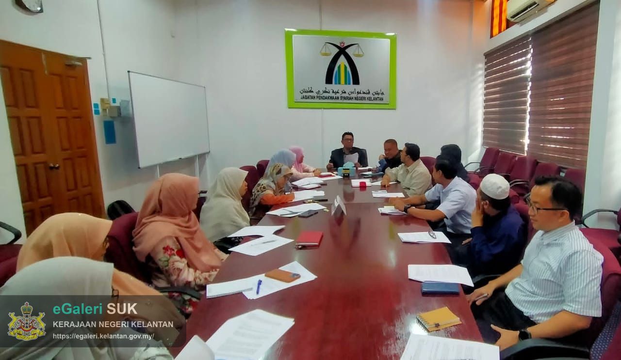 MESYUARAT PEGURUSAN JABATAN PENDAKWAAN SYARIAH NEGERI KELANTAN BIL2 TAHUN 2025