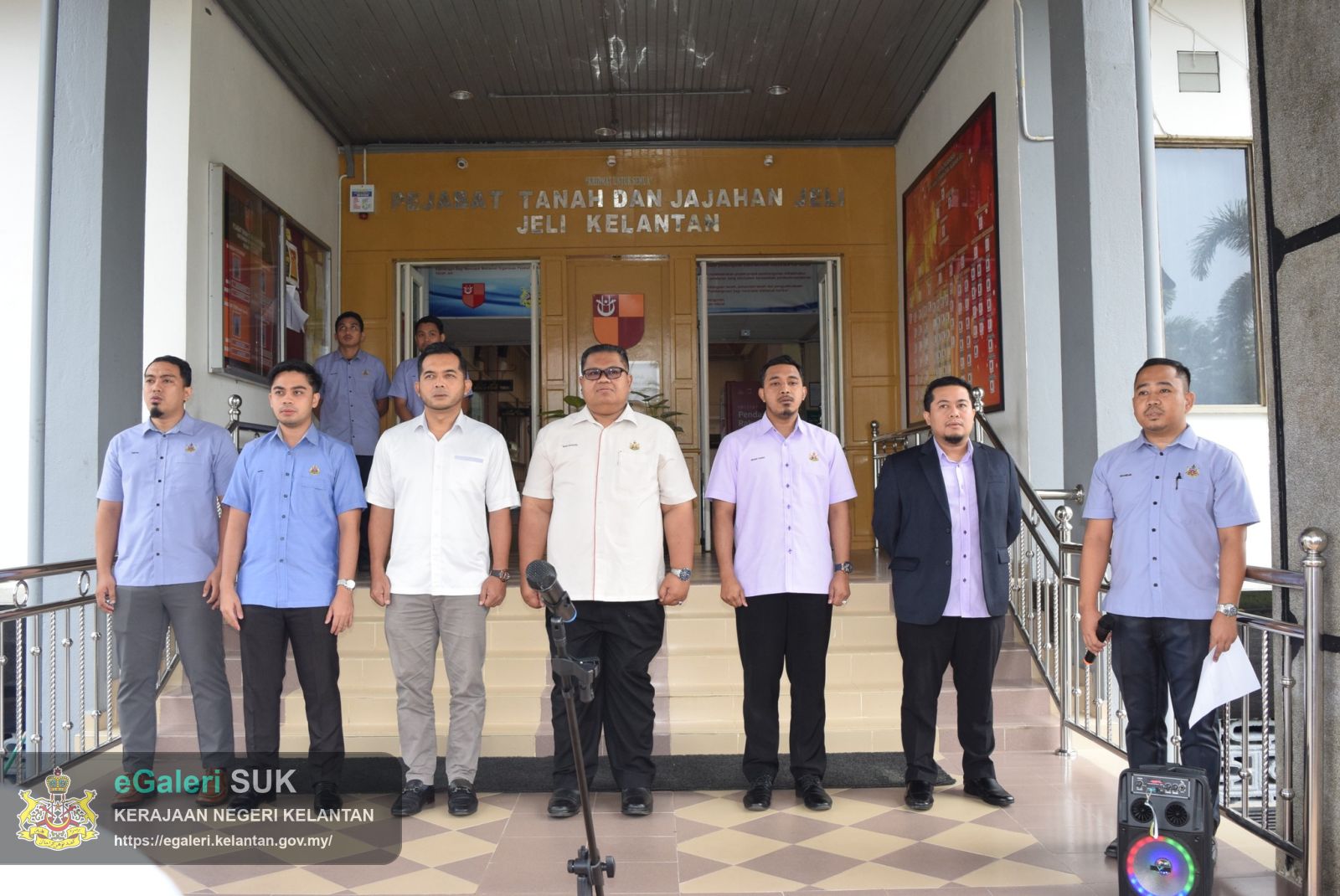 Perhimpunan Bulanan Oktober Warga Kerja Pejabat Tanah Dan Jajahan Jeli