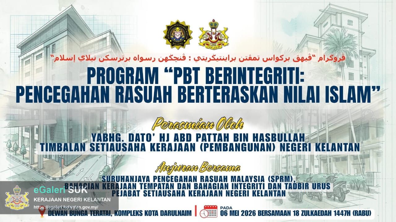 Program PBT Berintegriti Pencegahan Rasuah Berteraskan Nilai Islam