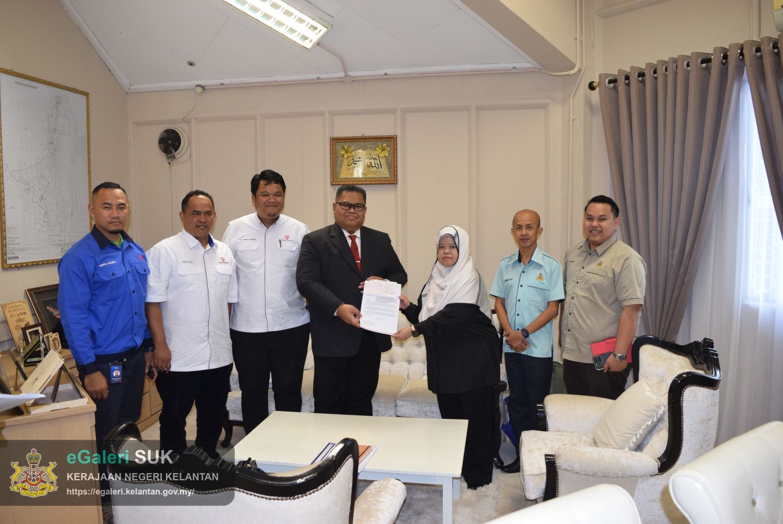 Kunjungan Hormat Ibu Pejabat Tenaga Nasional Berhad (Unit Tanah), Kuala Lumpur Ke Pejabat Tanah Dan Jajahan Jeli