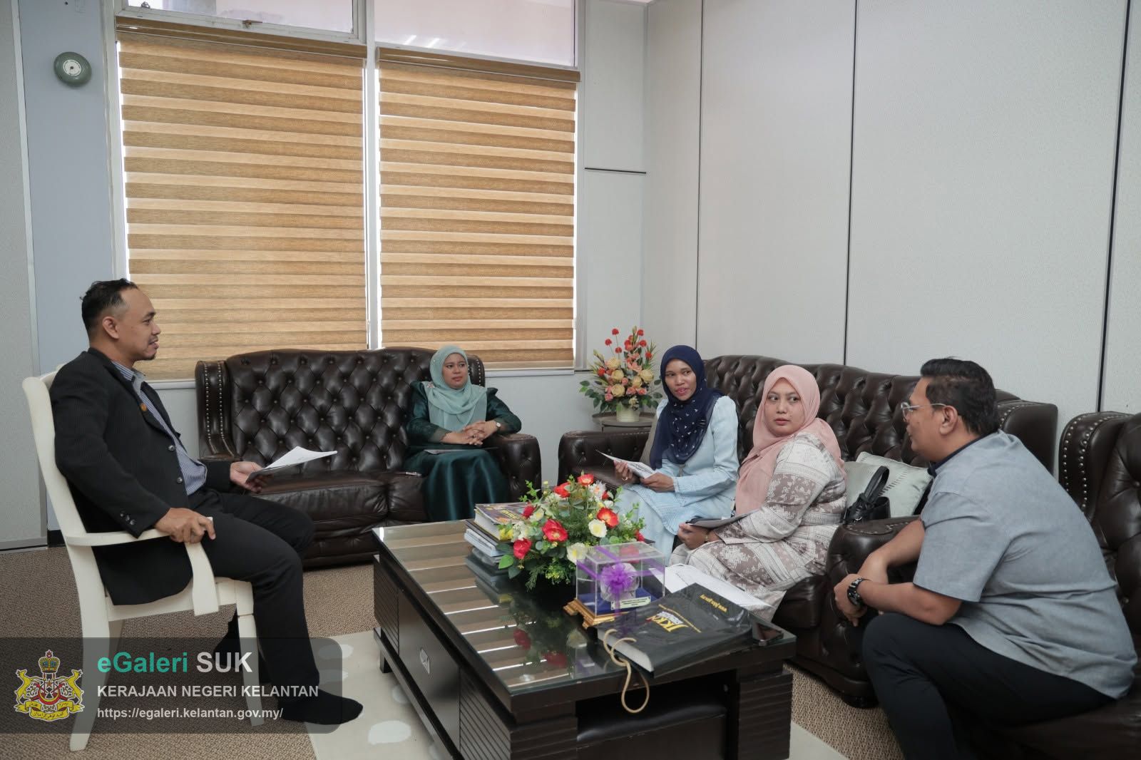 Kunjungan hormat dari Jabatan Kebudayaan dan Kesenian Negeri Kelantan