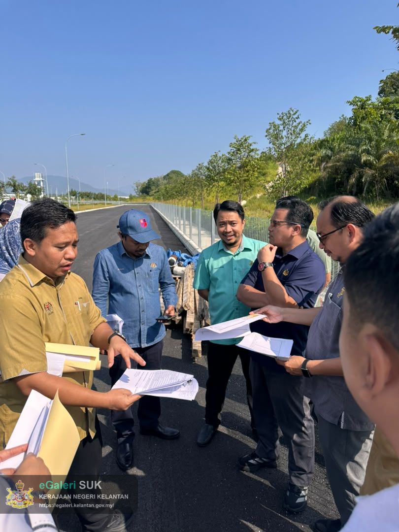 Lawatan Ke Tapak Cadangan Pembangunan Di Atas Lot 1152 Mukim Jeram Pasir Puteh