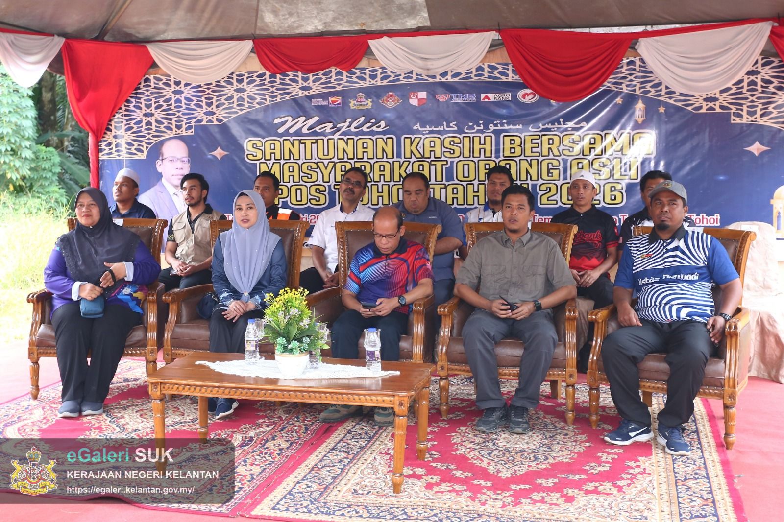 MAJLIS SANTUNI KASIH BERSAMA MASYARAKAT ORANG ASLI POS TOHOI GUA MUSANG