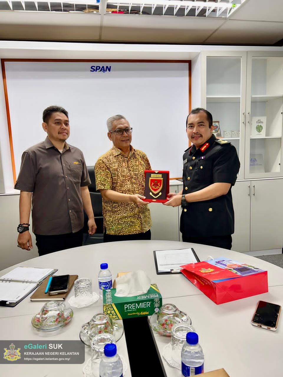 Kunjung Hormat Kepada Suruhanjaya Perkhidmatan Air Negara Cawangan Kelantan