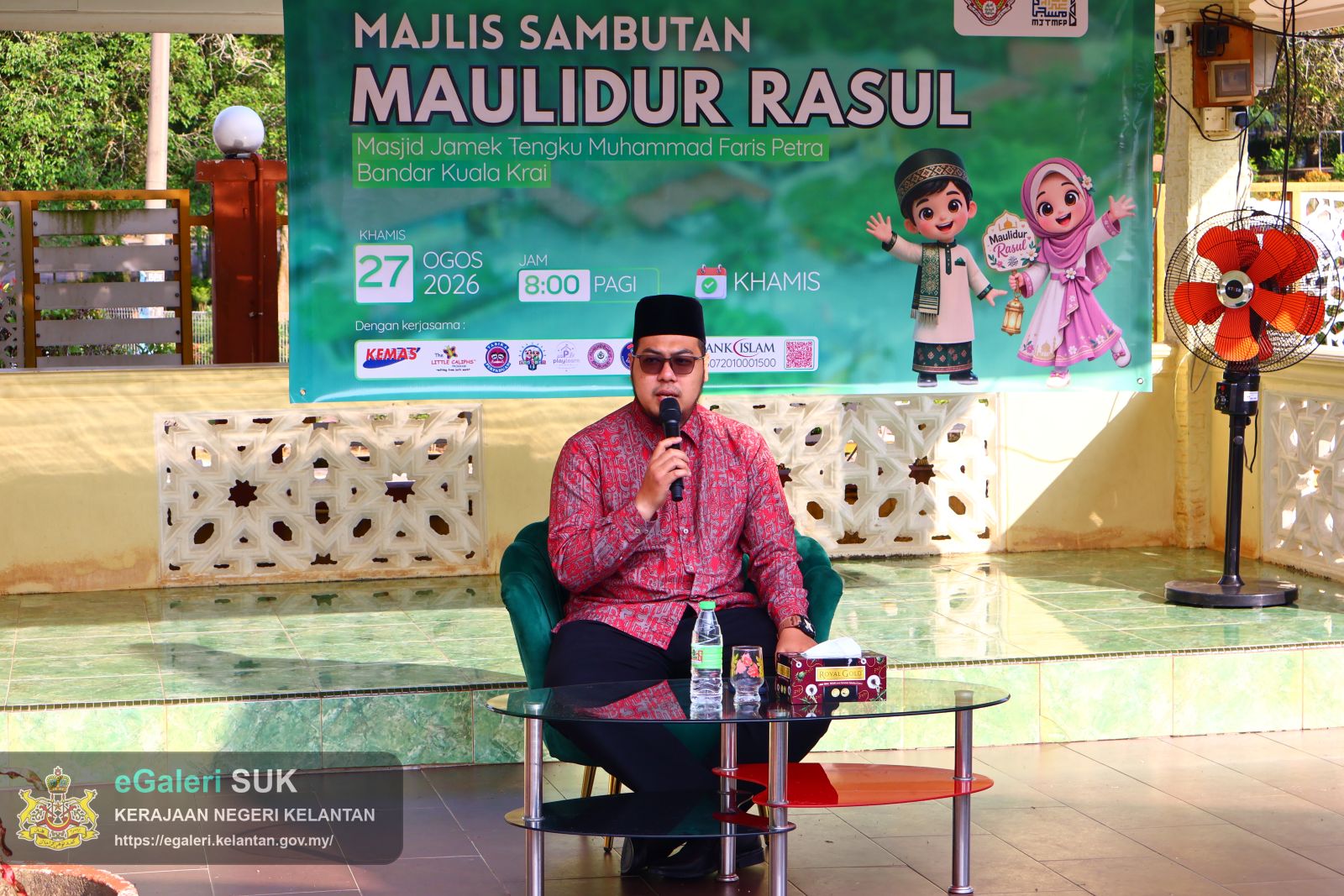 MAJLIS SAMBUTAN MAULIDUR RASUL 1448H 2026M MASJID JAMEK TENGKU MUHAMMAD FARIS PETRA KUALA KRAI KELANTAN