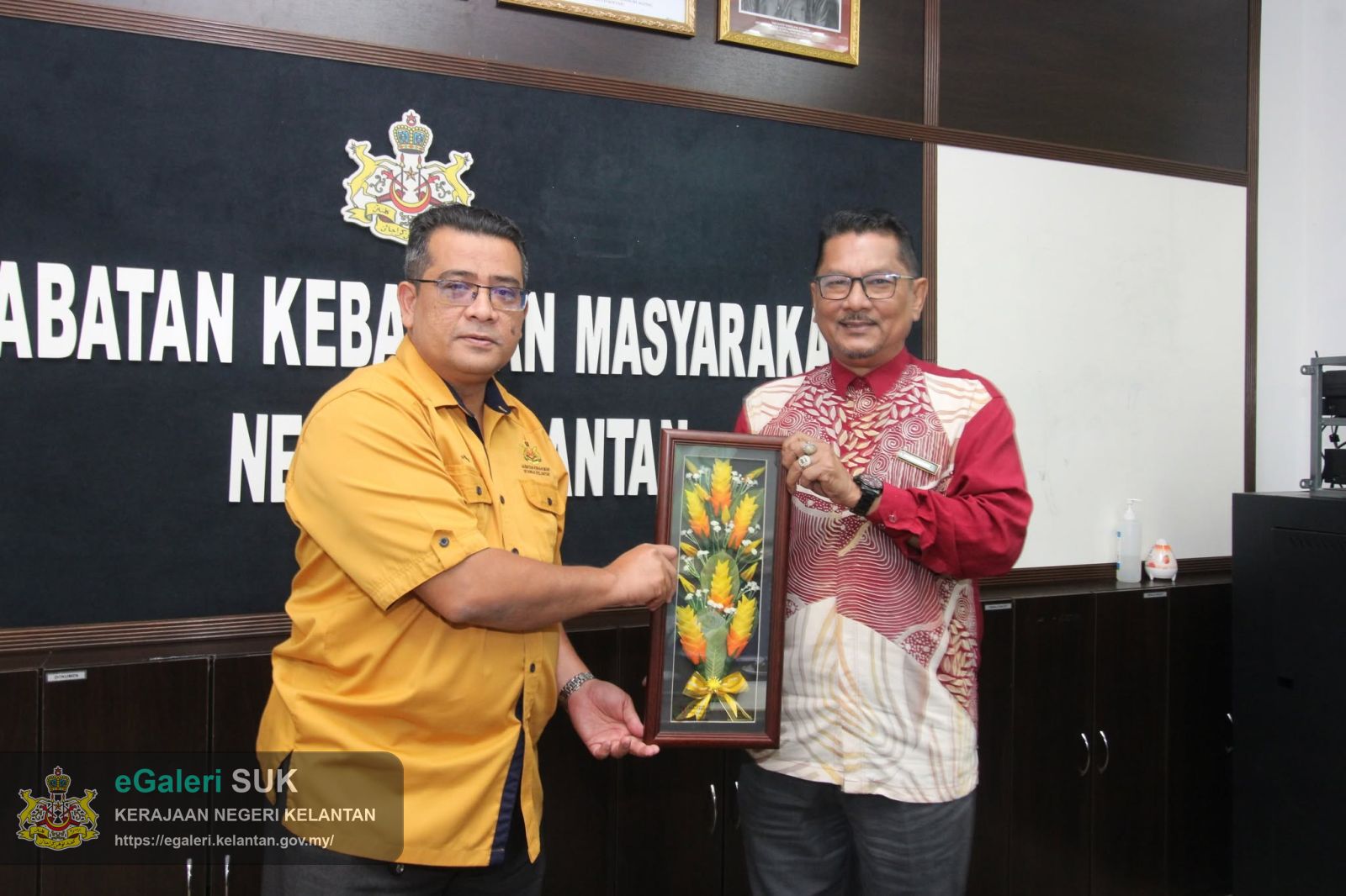 Kunjungan Hormat Jabatan Kehakiman Syariah  Negeri Kelantan Ke Jabatan Kebajikan Masyarakat Negeri Kelantan
