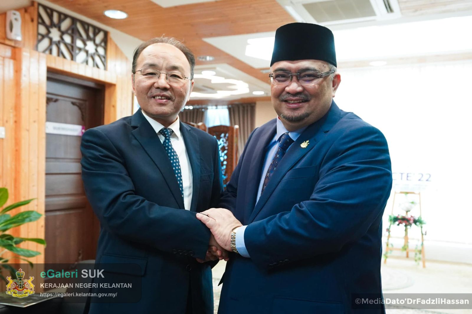 KUNJUNGAN HORMAT DARIPADA TYT OUYANG YUJING DUTA BESAR CHINA KE MALAYSIA