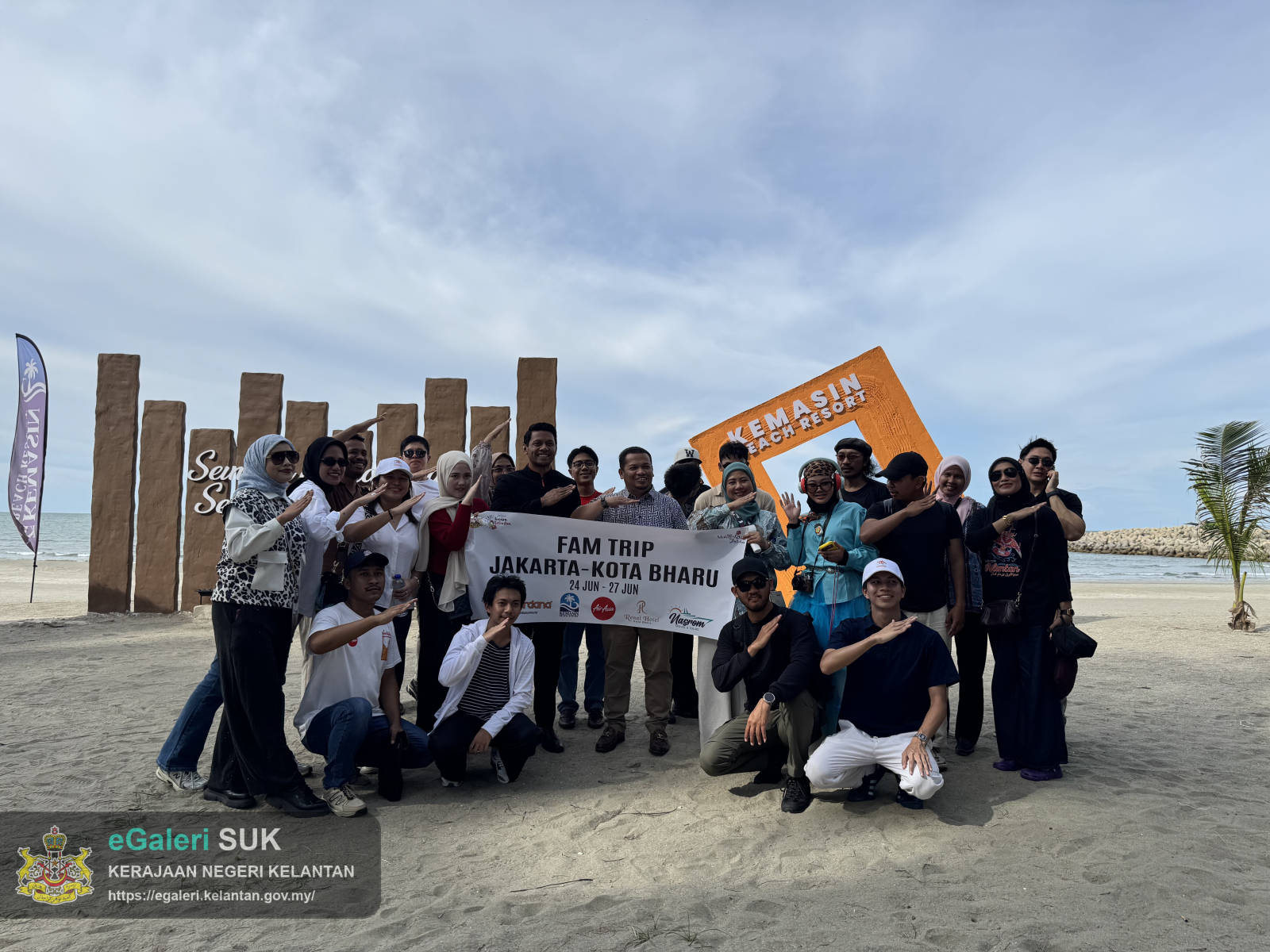 FAM TRIP JAKARTA  KELANTAN HARI 1
