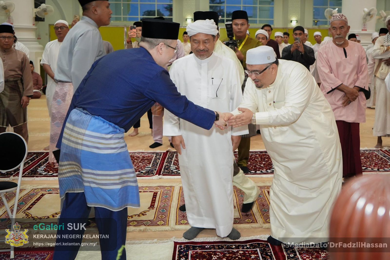 Majlis Solat Hajat dan Doa Selamat sempena Perayaan Ulang Tahun Hari Keputeraan Kebawah Duli Yang Maha Mulia Sultan Muhammad V yang ke56