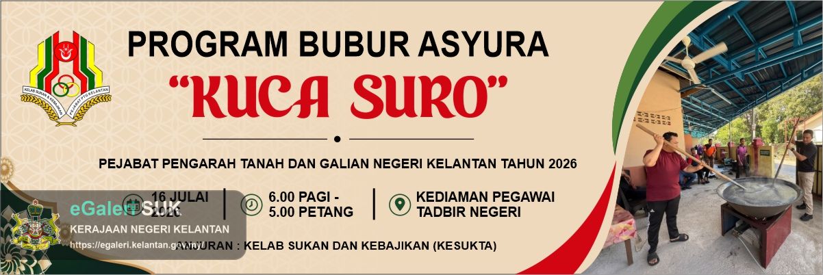 Program Bubur Asyura Kuca Suro Pejabat Pengarah Tanah Dan Galian Kelantan