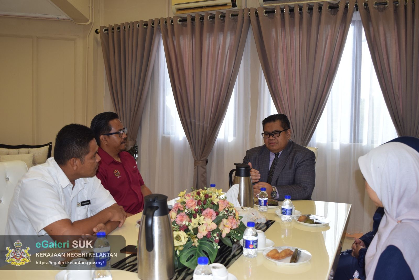 Kunjungan Hormat Agensi Anti Dadah Kebangsaan AADK Daerah Jeli Ke Pejabat Tanah Dan Jajahan Jeli