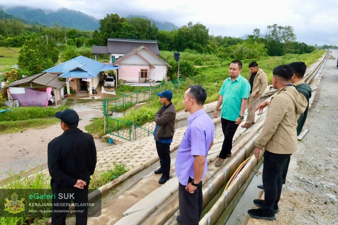 Tinjauan Kawasan Banjir Berkaitan Projek ECRL di Bukit Abal