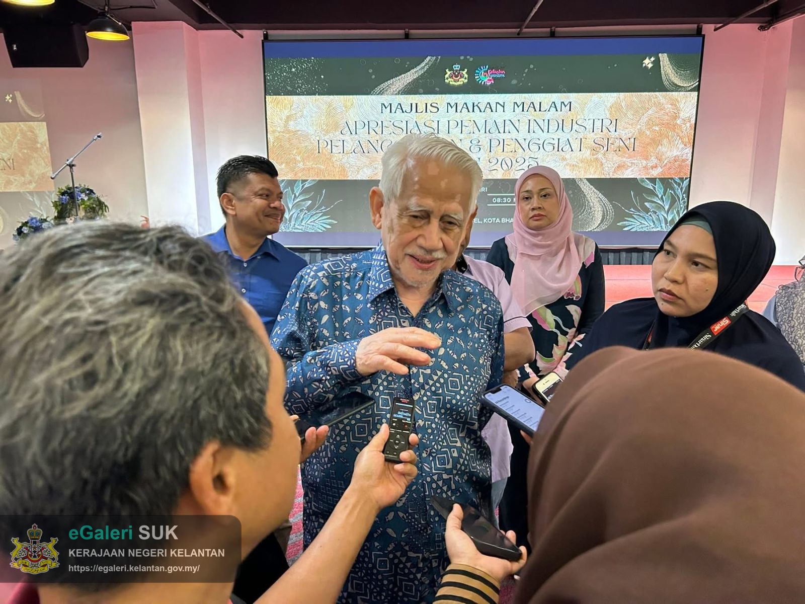 MAJLIS MAKAN MALAM APRESIASI PEMAIN INDUSTRI PELANCONGAN  PENGGIAT SENI TAHUN 2025
