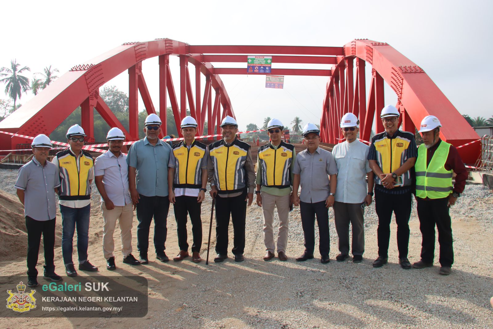 Lawatan Kerja Exco Kerja Raya bersama Pengarah JKR ke Kuala Krai