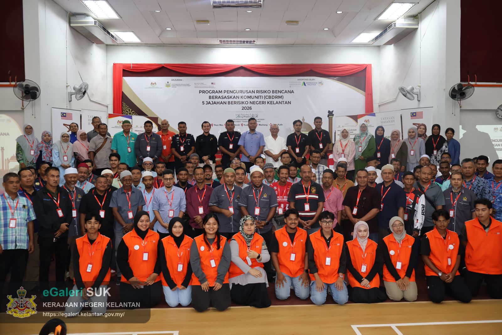 PROGRAM PENGURUSAN RISIKO BENCANA BERASASKAN KOMUNITI CBDRM 5 JAJAHAN BERISIKO NEGERI KELANTAN 2026
