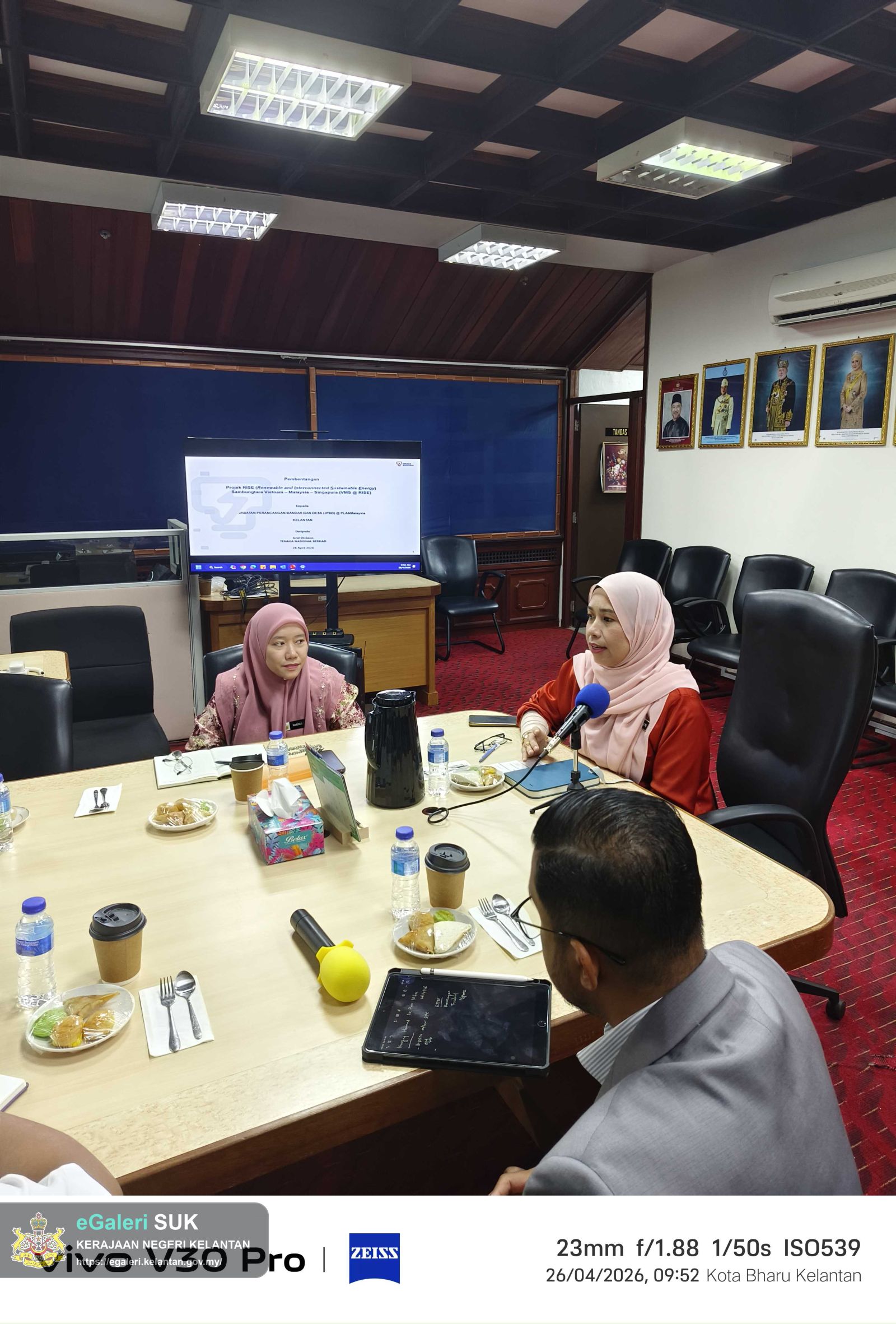 26 APRIL 2026 Pembentangan Projek RISE TNB kepada TPr Pengarah PLANMalaysia Kelantan