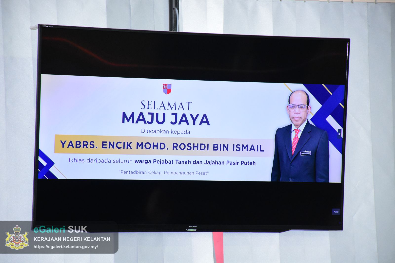 Majlis Amanat dan Perpisahan Ketua Jajahan Pasir Puteh
