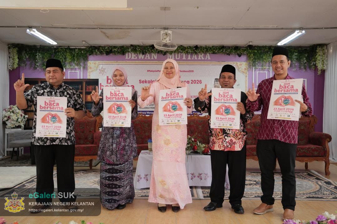 Program Jom Baca Bersama 10 Minit Membaca Menggembirakan  Membaca Membina Bangsa 2026