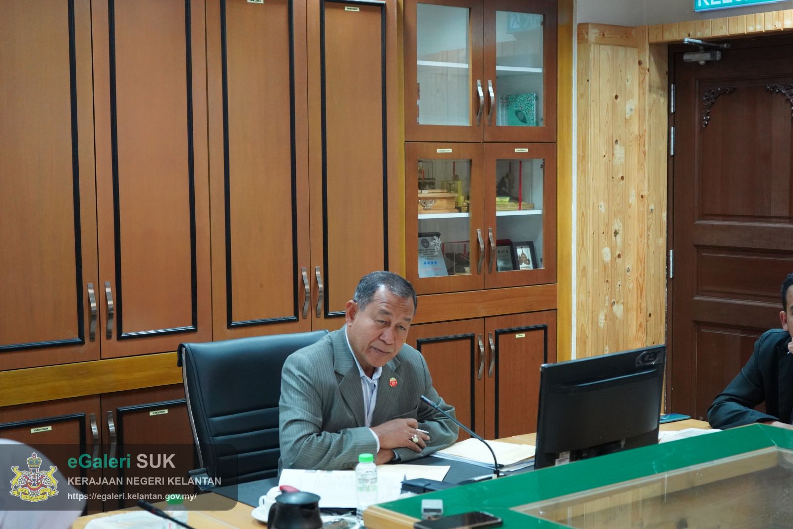MESYUARAT BERSAMA AGENSI TEKNIKAL  PENYELARASAN PEMBINAAN JALAN BAGI PROJEK PEMBANGUNAN BANDAR PERANGINAN TANAH TINGGI DI GUNUNG CHAMAH GUA MUSANG KELANTAN